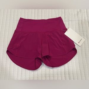 Sold Out Lululemon Speed Up HR Short 4" Lined